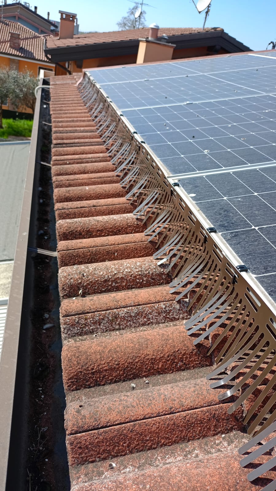 5 METRI PARAPICCIONE FOTOVOLTAICO ALLUMINIO - immagine 4