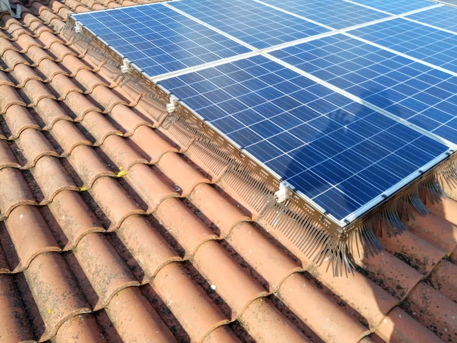 5 METRI PARAPICCIONE FOTOVOLTAICO ALLUMINIO - immagine 6