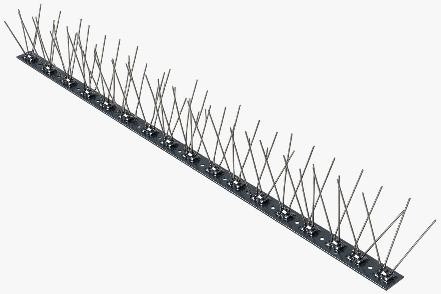 PARAPICCIONE SPILLI INOX VERNICIATO conf. 5 metri - immagine 2